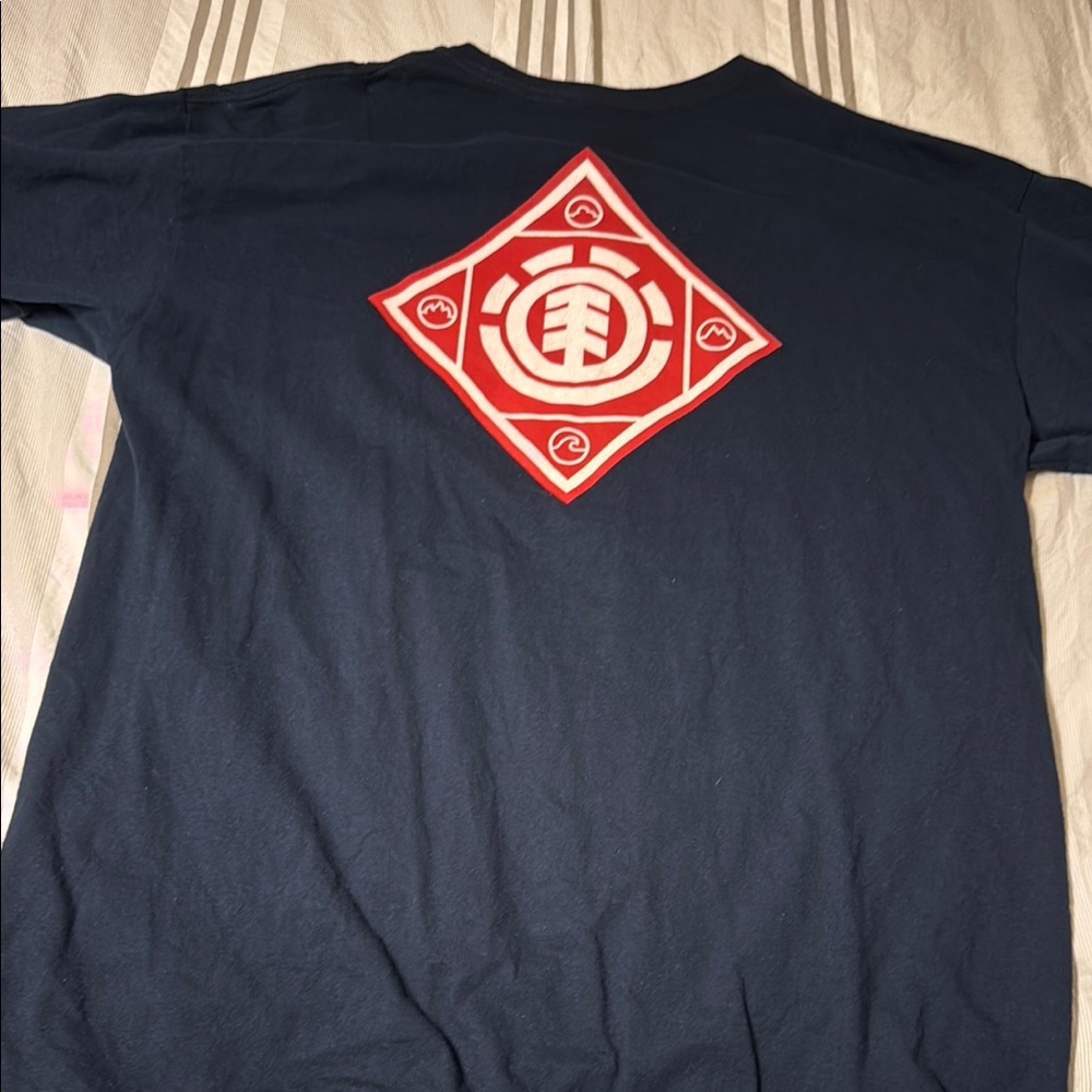 Element Navy Blue Graphic T-Shirt
